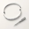 Bracciale Love, modello classico, 4 diamanti