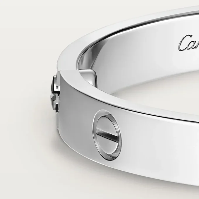Bracciale Love, modello classico, 4 diamanti