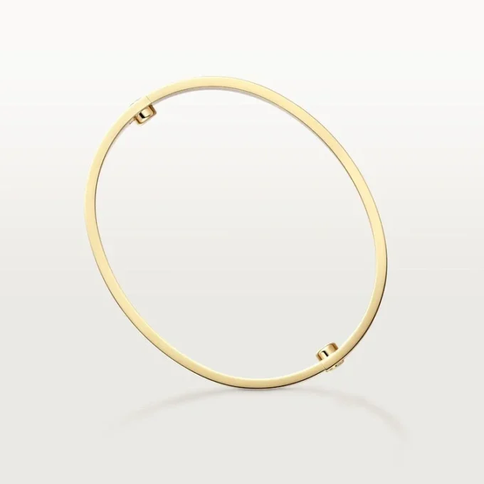 Bracciale Love, modello classico, 4 diamanti