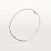 Bracciale Love, modello classico, 4 diamanti
