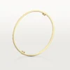 Bracciale Love, modello classico, satinato, 4 diamanti