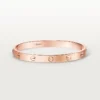 Bracciale Love, modello classico, spazzolato