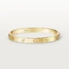 Bracciale Love, modello classico, spazzolato