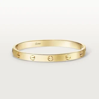 Bracciale Love, modello classico, spazzolato