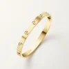 Bracciale Love, modello classico, spazzolato