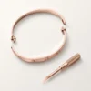 Bracciale Love, modello classico, spazzolato