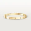 Bracciale Love, modello medio, 4 diamanti