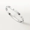Bracciale Love, modello medio, 4 diamanti