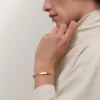 Bracciale Love, modello medio, 4 diamanti