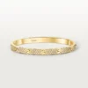 Bracciale Love, modello medio, pavé