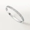 Bracciale Love, modello medio, pavé