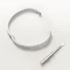 Bracciale Love, modello medio, pavé