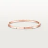 Bracciale Love, modello piccolo, 10 diamanti