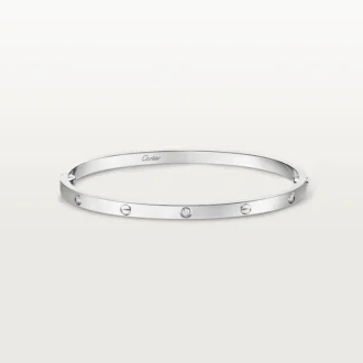 Bracciale Love, modello piccolo, 6 diamanti