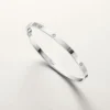 Bracciale Love, modello piccolo, 6 diamanti