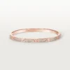 Bracciale Love, modello piccolo, pavé