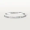 Bracciale Love, modello piccolo, pavé