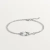 Bracciale Love – Oro bianco, diamanti – Cartier