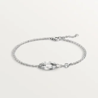 Bracciale Love – Oro bianco, diamanti – Cartier