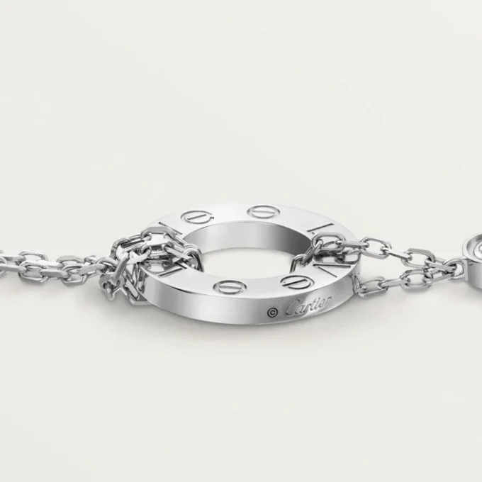 Bracciale Love – Oro bianco, diamanti – Cartier