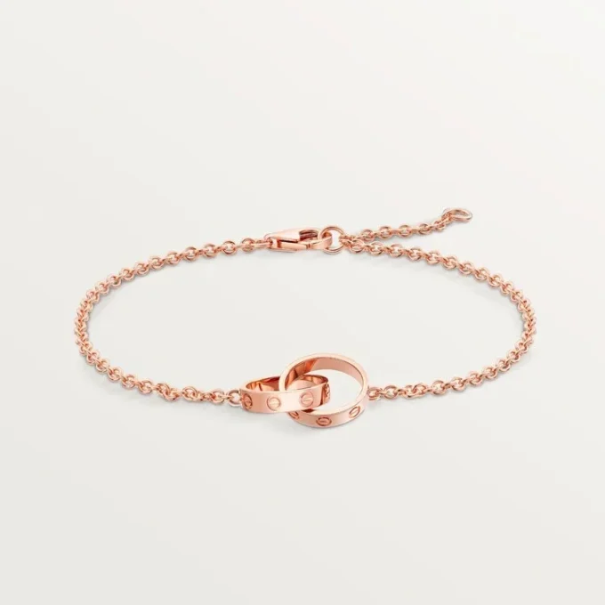 Bracciale Love, su catena