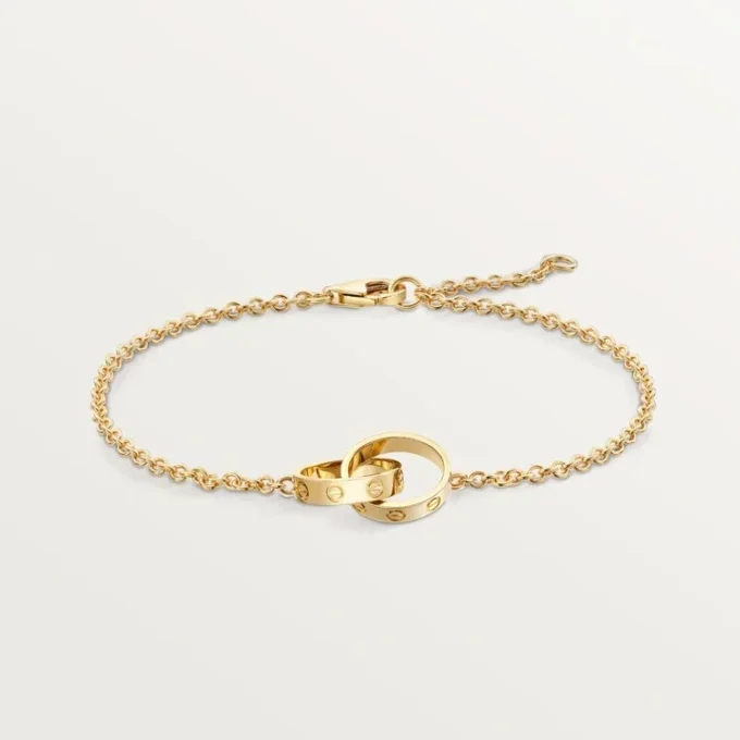 Bracciale Love, su catena