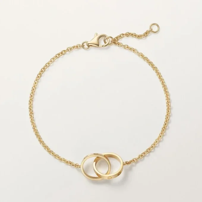 Bracciale Love, su catena