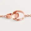 Bracciale Love, su catena