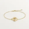 Bracciale Love, su catena, pavé
