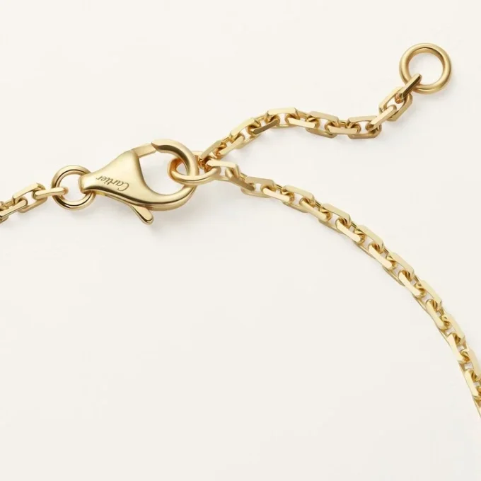 Bracciale Love, su catena, semi-pavé