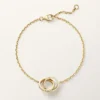 Bracciale Love, su catena, semi-pavé