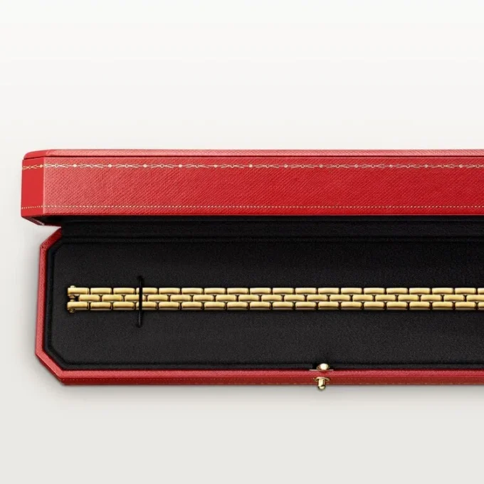 Bracciale Maillon Panthere, a tre file