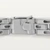 Bracciale Maillon Panthere, a tripla fila, con pavé