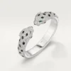 Bracciale Panthere De Cartier, articolato, con pavé