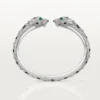 Bracciale Panthere De Cartier, articolato, con pavé