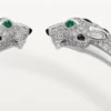 Bracciale Panthere De Cartier, articolato, con pavé