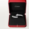 Bracciale Panthere De Cartier, laccato nero, pavé