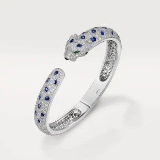 Bracciale Panthere De Cartier, modello medio, pavé