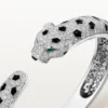 Bracciale Panthere De Cartier, modello medio, pavé