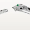 Bracciale Panthere De Cartier, modello medio, pavé