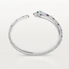 Bracciale Panthere De Cartier, modello medio, pavé