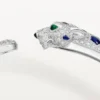 Bracciale Panthere De Cartier, modello medio, pavé