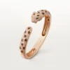 Bracciale Panthere De Cartier, modello medio, semi-pavé