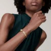 Bracciale Panthere De Cartier, modello medio, semi-pavé
