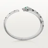 Bracciale Panthere De Cartier, modello medio, semi-pavé