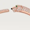 Bracciale Panthere De Cartier, modello piccolo, pavé
