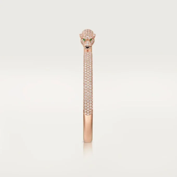 Bracciale Panthere De Cartier, modello piccolo, pavé