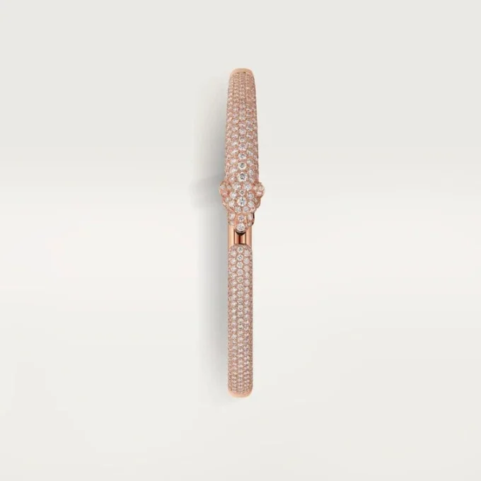 Bracciale Panthere De Cartier, modello piccolo, pavé