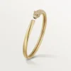 Bracciale Panthere De Cartier, modello piccolo, semi-pavé