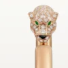 Bracciale Panthere De Cartier, modello piccolo, semi-pavé